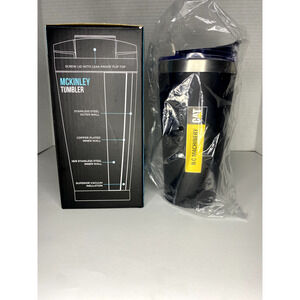 McKinley NC MACHINERY CAT TUMBLER W Screw on Lid 20 OZ NEW!